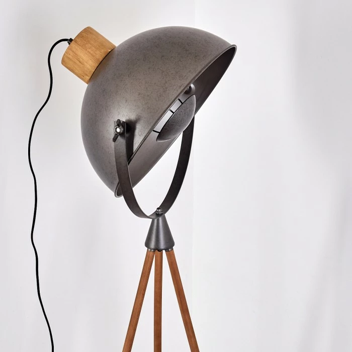 Hofstein Tholen Stehleuchte Braun, 1-flammig 21 Hofstein Tholen Stehleuchte Braun, 1-flammig – Bild 21