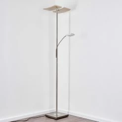 Hofstein Thyolo Deckenfluter LED Stahl gebürstet, 2-flammig 44 Hofstein Thyolo Deckenfluter LED Stahl gebürstet, 2-flammig -Bürolampen Verkäufe thyolo deckenfluter h3166215 do1 20