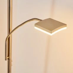 Hofstein Thyolo Deckenfluter LED Stahl gebürstet, 2-flammig 31 Hofstein Thyolo Deckenfluter LED Stahl gebürstet, 2-flammig -Bürolampen Verkäufe thyolo deckenfluter h3166215 do1 7