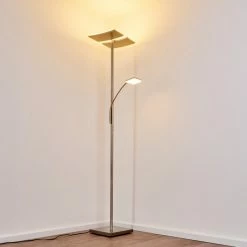 Hofstein Thyolo Deckenfluter LED Stahl gebürstet, 2-flammig 32 Hofstein Thyolo Deckenfluter LED Stahl gebürstet, 2-flammig -Bürolampen Verkäufe thyolo deckenfluter h3166215 do1 8