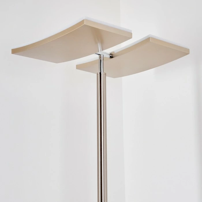 Hofstein Thyolo Deckenfluter LED Stahl gebürstet, 2-flammig 10 Hofstein Thyolo Deckenfluter LED Stahl gebürstet, 2-flammig – Bild 10