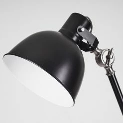 Hofstein Tilton Stehleuchte Nickel-Matt, Schwarz, 1-flammig 24 Hofstein Tilton Stehleuchte Nickel-Matt, Schwarz, 1-flammig -Bürolampen Verkäufe tilton stehleuchte h3413968 10