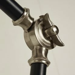 Hofstein Tilton Tischleuchte Nickel-Matt, Schwarz, 1-flammig -Bürolampen Verkäufe tilton tischleuchte h3412657 5