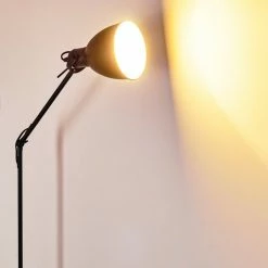 Hofstein Timola Stehleuchte Schwarz, 1-flammig -Bürolampen Verkäufe timola stehleuchte h3161517 do1 16