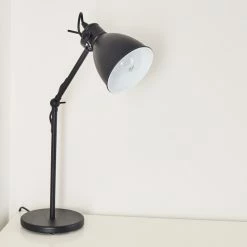 Hofstein Timola Tischleuchte Schwarz, 1-flammig 32 Hofstein Timola Tischleuchte Schwarz, 1-flammig -Bürolampen Verkäufe timola tischleuchte h3161494 do1 12