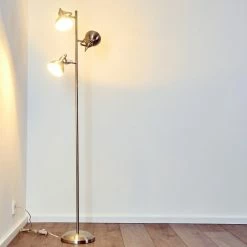 Reality Tina Stehleuchte Nickel-Matt, 3-flammig -Bürolampen Verkäufe tina stehleuchte h3023198 12