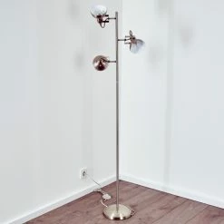 Reality Tina Stehleuchte Nickel-Matt, 3-flammig -Bürolampen Verkäufe tina stehleuchte h3023198 17