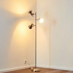 Reality Tina Stehleuchte Nickel-Matt, 3-flammig -Bürolampen Verkäufe tina stehleuchte h3023198 19