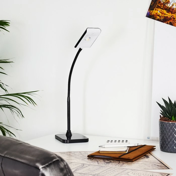 Hofstein Tischleuchte LED Schwarz, 1-flammig 13 Hofstein Tischleuchte LED Schwarz, 1-flammig – Bild 13