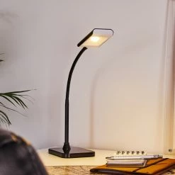 Hofstein Tischleuchte LED Schwarz, 1-flammig 16 Hofstein Tischleuchte LED Schwarz, 1-flammig -Bürolampen Verkäufe tischleuchte h3371008 2