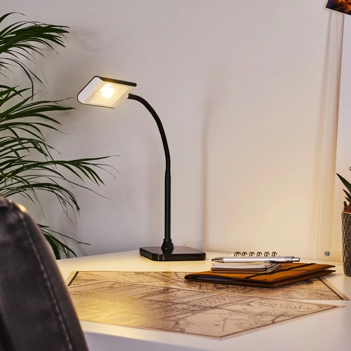 Hofstein Tischleuchte LED Schwarz, 1-flammig 10 Hofstein Tischleuchte LED Schwarz, 1-flammig – Bild 10