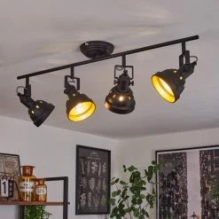 Hofstein Tita Deckenleuchte Schwarz, 4-flammig -Bürolampen Verkäufe tita deckenleuchte h3017517 8