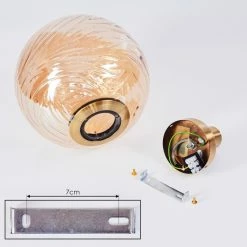 Hofstein Tomboul Deckenleuchte Gold, 1-flammig 17 Hofstein Tomboul Deckenleuchte Gold, 1-flammig -Bürolampen Verkäufe tomboul deckenleuchte h3433652 4