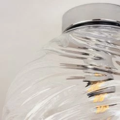 Hofstein Tomboul Deckenleuchte Chrom, 1-flammig -Bürolampen Verkäufe tomboul deckenleuchte h3433683 2