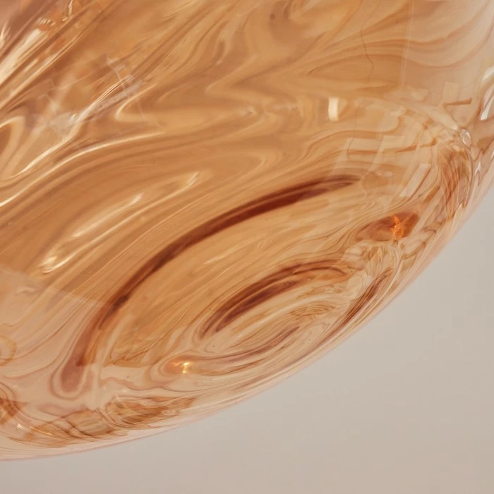 Hofstein Tomboul Deckenleuchte Gold, 1-flammig 3 Hofstein Tomboul Deckenleuchte Gold, 1-flammig – Bild 3