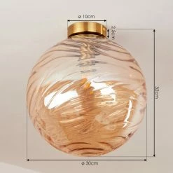 Hofstein Tomboul Deckenleuchte Gold, 1-flammig 16 Hofstein Tomboul Deckenleuchte Gold, 1-flammig -Bürolampen Verkäufe tomboul deckenleuchte h3433690 3