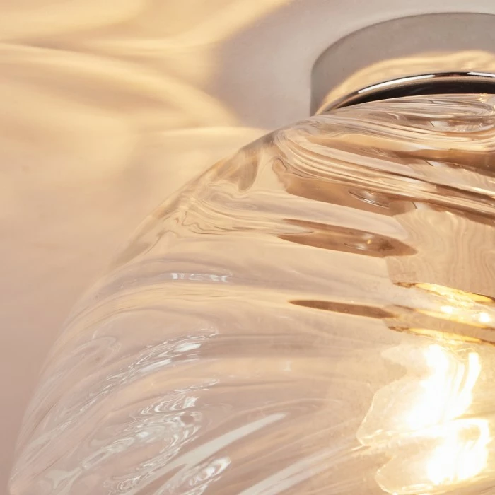 Hofstein Tomboul Deckenleuchte Chrom, 1-flammig 12 Hofstein Tomboul Deckenleuchte Chrom, 1-flammig – Bild 12