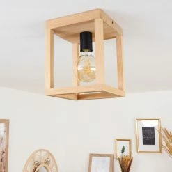 Hofstein Torreglia Deckenleuchte Schwarz, Braun, 1-flammig -Bürolampen Verkäufe torreglia deckenleuchte h3409718 10