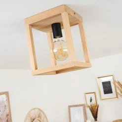 Hofstein Torreglia Deckenleuchte Schwarz, Braun, 1-flammig -Bürolampen Verkäufe torreglia deckenleuchte h3409718 9