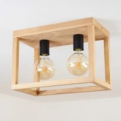 Hofstein Torreglia Deckenleuchte Schwarz, Braun, 2-flammig -Bürolampen Verkäufe torreglia deckenleuchte h3409732 7