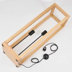 Hofstein Torreglia Stehleuchte Schwarz, Braun, 2-flammig -Bürolampen Verkäufe torreglia stehleuchte h3431528 4