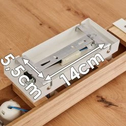 Hofstein Torrevieja Deckenleuchte Weiß, Holz hell, 4-flammig -Bürolampen Verkäufe torrevieja deckenleuchte h3369104 15