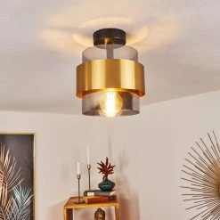 Hofstein Traak Deckenleuchte Schwarz, 1-flammig -Bürolampen Verkäufe traak deckenleuchte h3431931 6