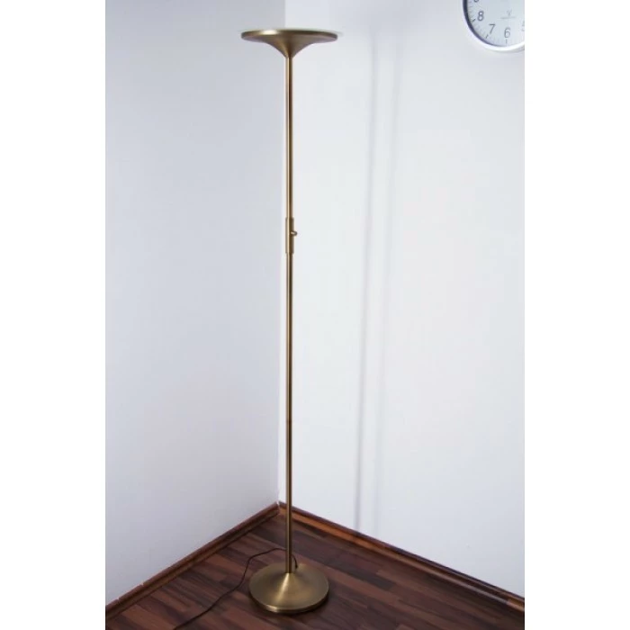 Trio Leuchten ARANGO Stehleuchte LED Messing, 1-flammig 4 Trio Leuchten ARANGO Stehleuchte LED Messing, 1-flammig – Bild 4