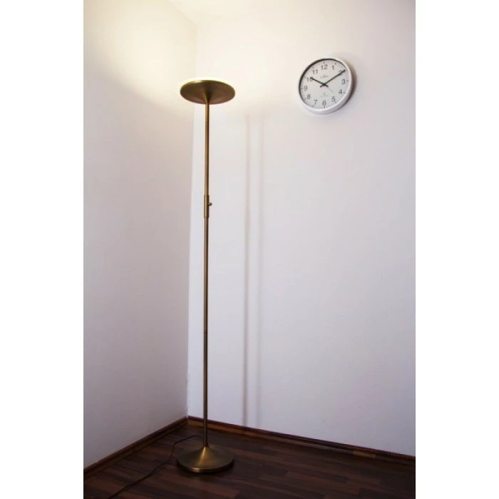 Trio Leuchten ARANGO Stehleuchte LED Messing, 1-flammig 5 Trio Leuchten ARANGO Stehleuchte LED Messing, 1-flammig – Bild 5