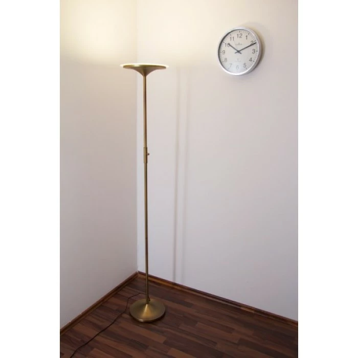 Trio Leuchten ARANGO Stehleuchte LED Messing, 1-flammig 6 Trio Leuchten ARANGO Stehleuchte LED Messing, 1-flammig – Bild 6