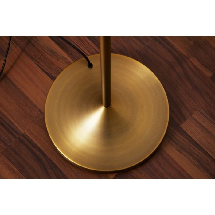 Trio Leuchten ARANGO Stehleuchte LED Messing, 1-flammig 9 Trio Leuchten ARANGO Stehleuchte LED Messing, 1-flammig – Bild 9