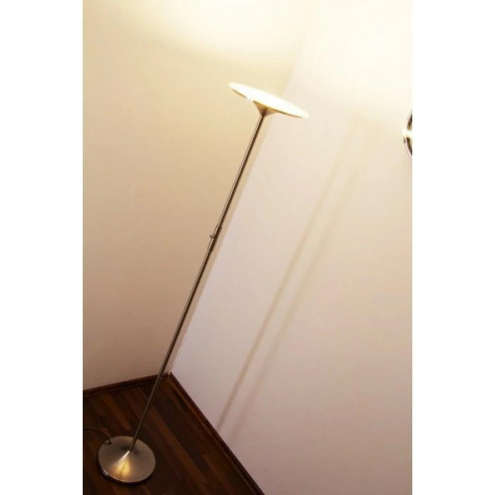 Trio Leuchten ARANGO Stehleuchte LED Nickel-Matt, 1-flammig 5 Trio Leuchten ARANGO Stehleuchte LED Nickel-Matt, 1-flammig – Bild 5