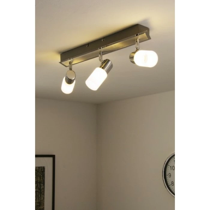 Trio Leuchten CLAPTON Deckenleuchte LED Chrom, Aluminium, Edelstahl, 3-flammig 11 Trio Leuchten CLAPTON Deckenleuchte LED Chrom, Aluminium, Edelstahl, 3-flammig – Bild 11