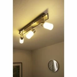 Trio Leuchten CLAPTON Deckenleuchte LED Chrom, Aluminium, Edelstahl, 3-flammig 14 Trio Leuchten CLAPTON Deckenleuchte LED Chrom, Aluminium, Edelstahl, 3-flammig -Bürolampen Verkäufe trio leuchten clapton deckenleuchte 821410305 do1 3