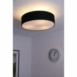 Trio Leuchten HOTEL Deckenleuchte Nickel-Matt, Schwarz, 3-flammig -Bürolampen Verkäufe trio leuchten hotel deckenleuchte 603900302 do1 2