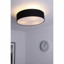 Trio Leuchten HOTEL Deckenleuchte Nickel-Matt, Schwarz, 3-flammig -Bürolampen Verkäufe trio leuchten hotel deckenleuchte 603900302 do1 6