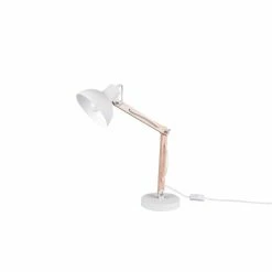 Trio Leuchten KIMI Tischleuchte Weiß, 1-flammig -Bürolampen Verkäufe trio leuchten kimi tischleuchte 508300131 2