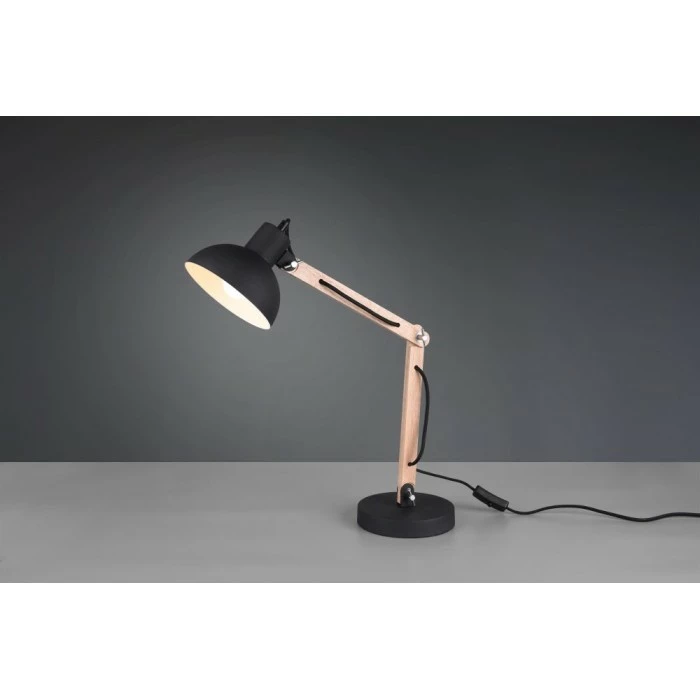 Trio Leuchten KIMI Tischleuchte Schwarz, 1-flammig 2 Trio Leuchten KIMI Tischleuchte Schwarz, 1-flammig – Bild 2