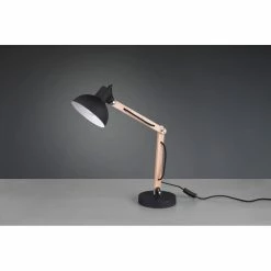 Trio Leuchten KIMI Tischleuchte Schwarz, 1-flammig 9 Trio Leuchten KIMI Tischleuchte Schwarz, 1-flammig -Bürolampen Verkäufe trio leuchten kimi tischleuchte 508300132 3