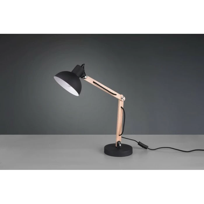 Trio Leuchten KIMI Tischleuchte Schwarz, 1-flammig 4 Trio Leuchten KIMI Tischleuchte Schwarz, 1-flammig – Bild 4