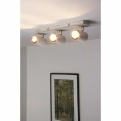 Trio Leuchten MARLEY Deckenleuchte Weiß, 3-flammig -Bürolampen Verkäufe trio leuchten marley deckenleuchte 802400301 do1 19