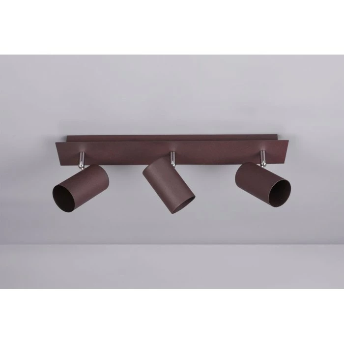 Trio Leuchten MARLEY Strahler Rostfarben, 3-flammig 4 Trio Leuchten MARLEY Strahler Rostfarben, 3-flammig – Bild 4