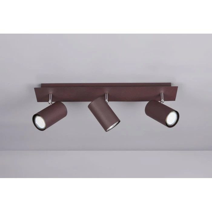 Trio Leuchten MARLEY Strahler Rostfarben, 3-flammig 6 Trio Leuchten MARLEY Strahler Rostfarben, 3-flammig – Bild 6