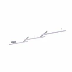 Trio Leuchten WiZ MELBY Deckenleuchte LED Nickel-Matt, 1-flammig, Fernbedienung, Farbwechsler -Bürolampen Verkäufe trio leuchten wiz melby deckenleuchte 651210507 5