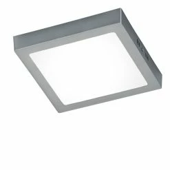 Trio Leuchten ZEUS Deckenleuchte LED Nickel-Matt, 1-flammig
