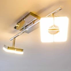 Hofstein Turin Deckenspot LED Chrom, 2-flammig -Bürolampen Verkäufe turin deckenspot h167619 14