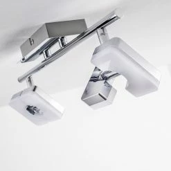 Hofstein Turin Deckenspot LED Chrom, 2-flammig -Bürolampen Verkäufe turin deckenspot h167619 22