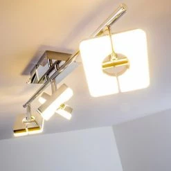 Hofstein Turin Deckenspot LED Chrom, 3-flammig 43 Hofstein Turin Deckenspot LED Chrom, 3-flammig -Bürolampen Verkäufe turin deckenspot h167626 10