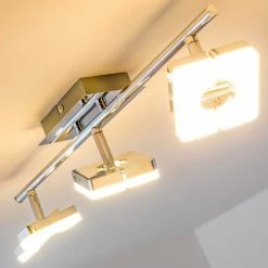 Hofstein Turin Deckenspot LED Chrom, 3-flammig 46 Hofstein Turin Deckenspot LED Chrom, 3-flammig -Bürolampen Verkäufe turin deckenspot h167626 13