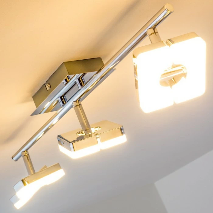 Hofstein Turin Deckenspot LED Chrom, 3-flammig 14 Hofstein Turin Deckenspot LED Chrom, 3-flammig – Bild 14